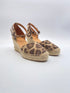 Via Vai flora braid giaguaro brown espadrilles